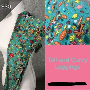 LuLaRoe Disney Tall and Curvy Leggings